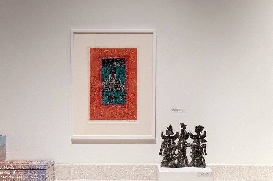 L.A. in S.B. 2 installation photograph, Ynez Johnston, Edgar Ewing