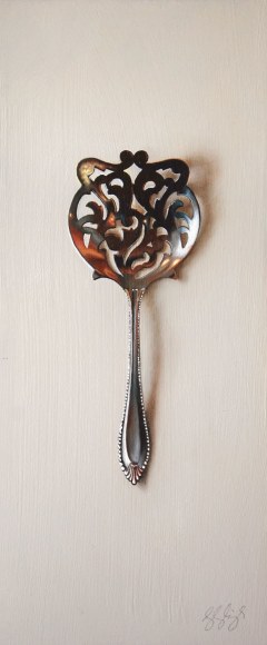 LESLIE LEWIS SIGLER , Silver Server #36, The Toastmistress, 2022