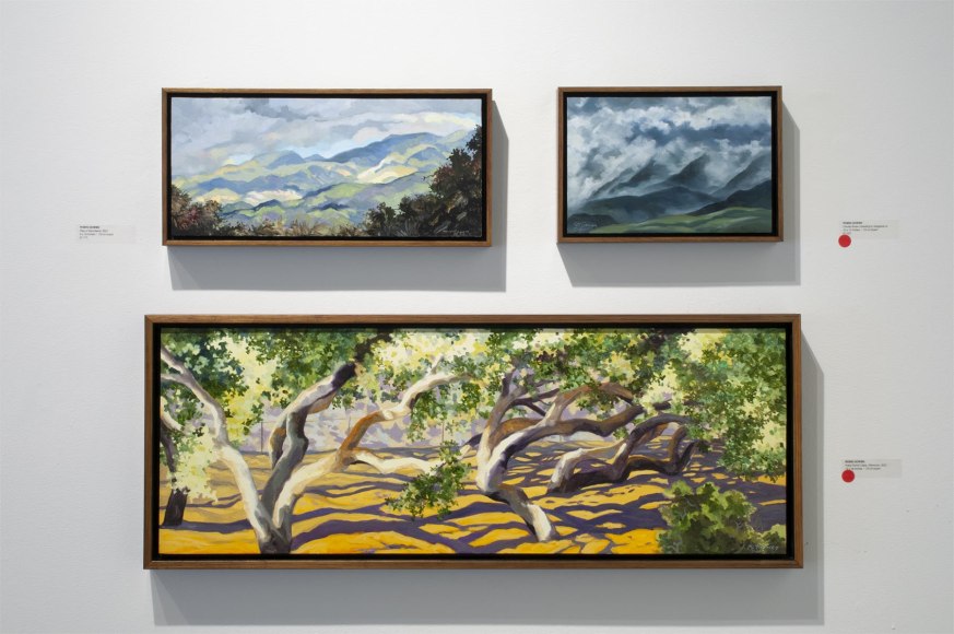 Installation photograph of ROBIN GOWEN: Sight Lines, 2021