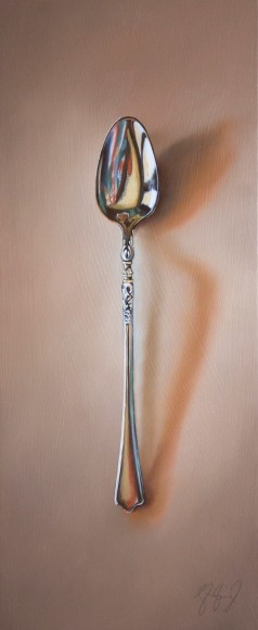 LESLIE LEWIS SIGLER, Silver Spoon #166, The Forager, 2020