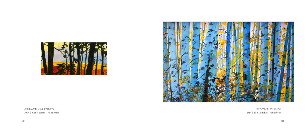 Pages 80 and 81 of ROBIN GOWEN: Shadow &amp; Light