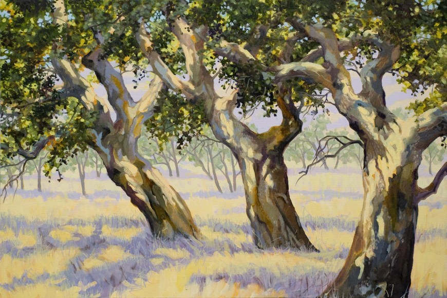 ROBIN GOWEN , Three Old Friends