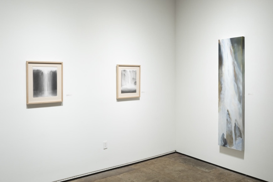 Installation photograph of JOSEPH GOLDYNE: Imaginary Falls