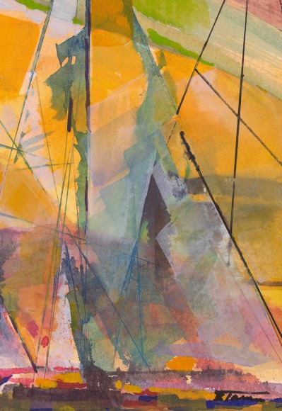 BART TARMAN , Unfurled - And Leaning In, 2019