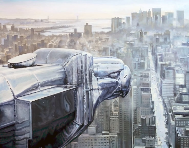 LAWRENCE GIPE, No. 2 from Above New York (Chrysler), 2018-19