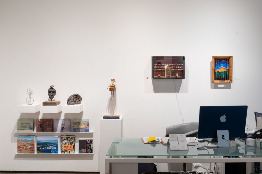 100 GRAND (100 works of art for $1,000 or less each) installation shot