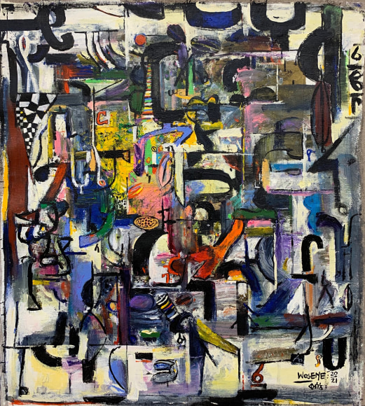 WOSENE WORKE KOSROF, You Are Always New VIII, 2021
