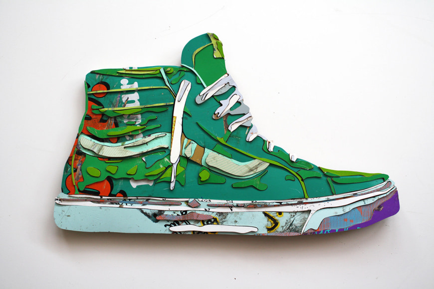 INGA GUZYTE , 100%SK8 Shoe-Hope, 2018