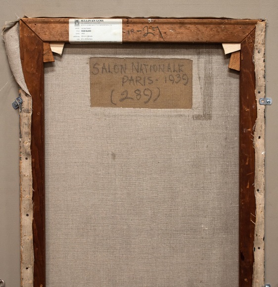 LEON DABO (1864-1960) , Vase Blanc, 1937