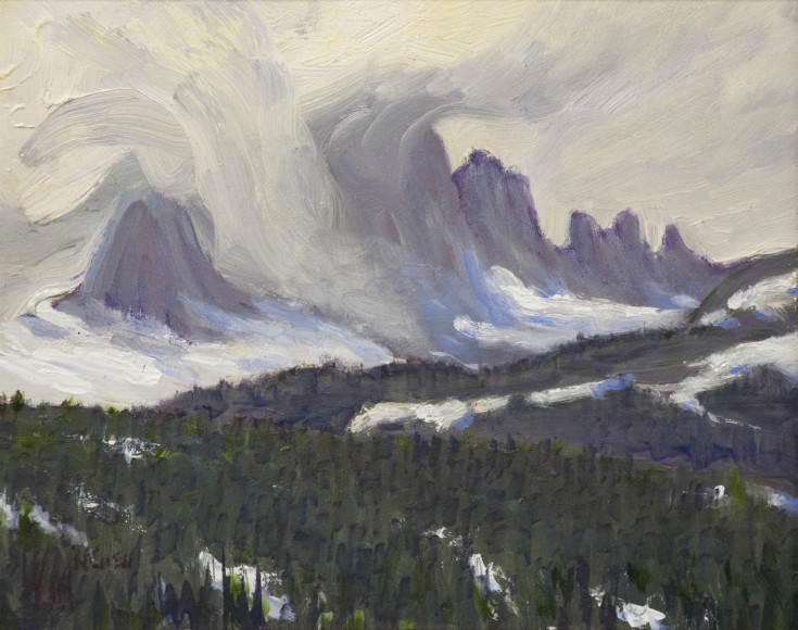 William Mitchell, Flurries on the Minarets,