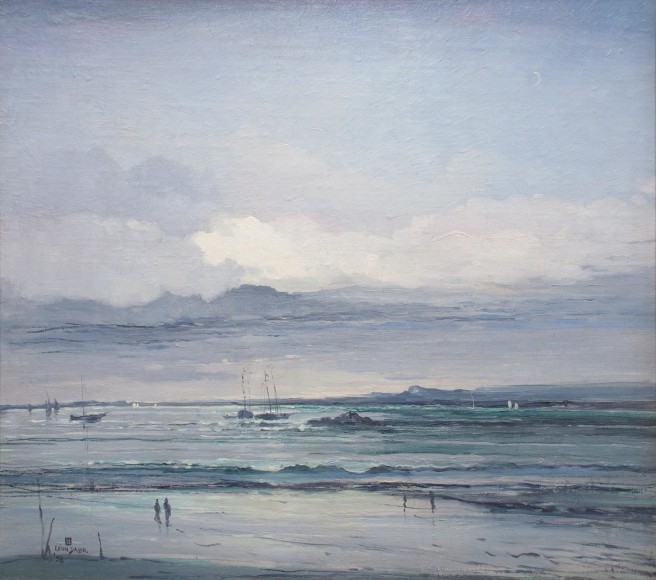 LEON DABO (1864-1960) , Normandy Coast, 1938