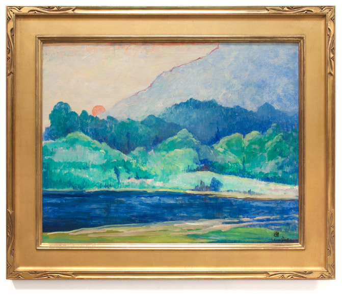 LEON DABO (1864-1960) , Sunrise., ND (c. 1952)