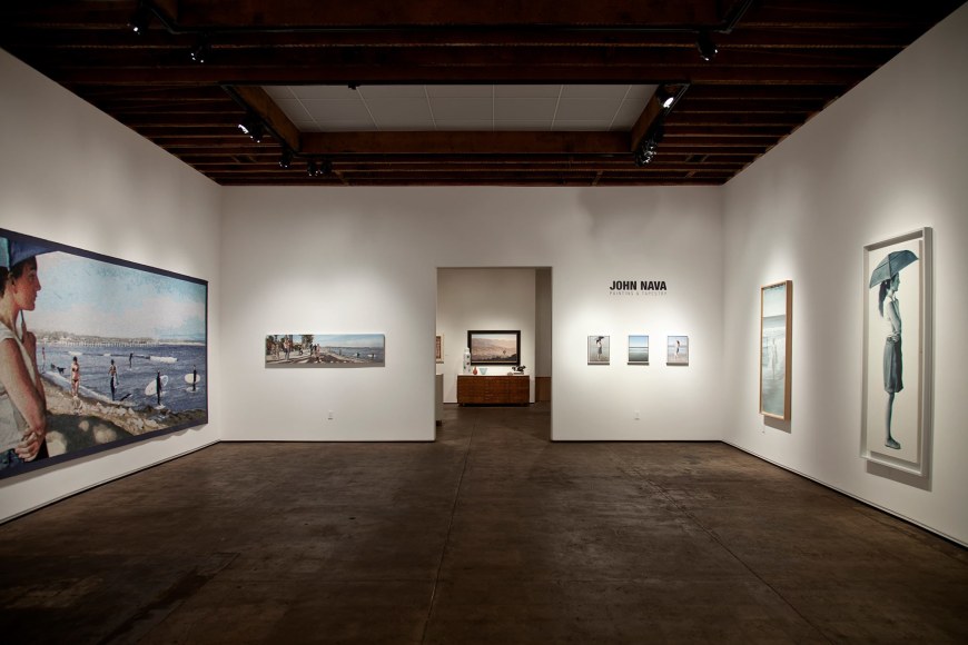 John Nava: Painting &amp; Tapestry installation photograph