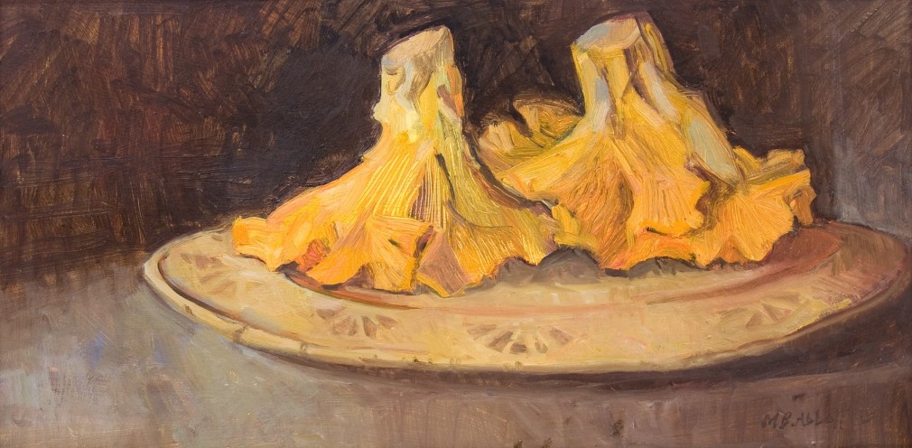 MEREDITH BROOKS ABBOTT, Chanterelle Mushrooms, 2019