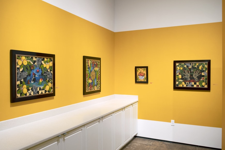 Installation photograph of ANGELA PERKO: The Place of Hidden Things, 2022