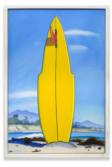 HANK PITCHER, Tim's Yellow Board, 2006