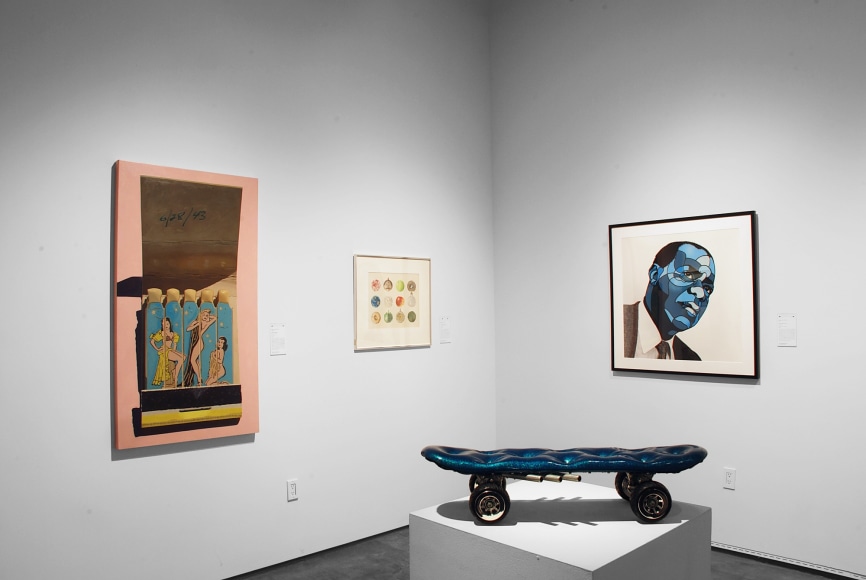 CA COOL installation photograph, Robert Townsend, Jean Swiggett, David Flores, Dan Levin