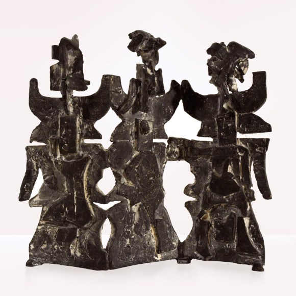 Edgar Ewing (1913-2006) Multi-figured dreams and Hallucinations 1, 1991