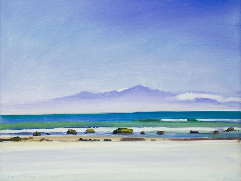 HANK PITCHER , Beach Below Studio, May 5, 2020