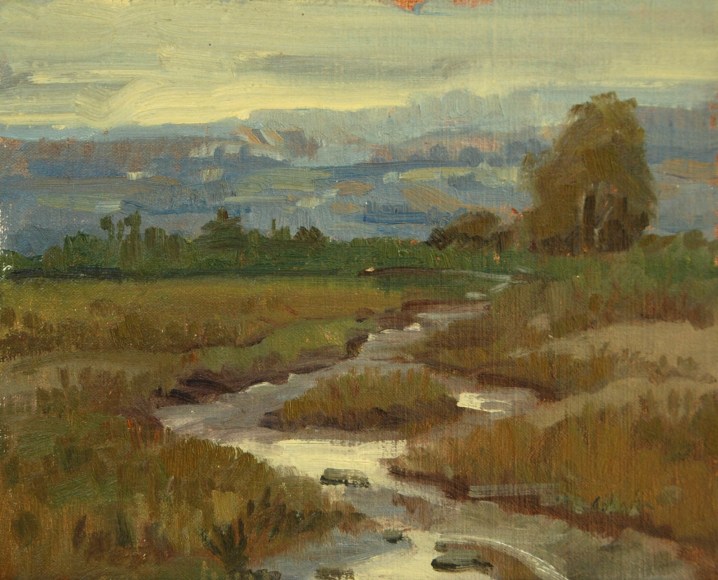 Meredith Brooks Abbott, Foothills from the Marsh, 2016