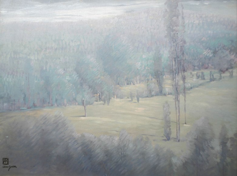 Leon Dabo, A Scene in the Hudson River Valley, c 1900