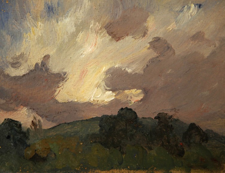 Colin Campbell Cooper, Green Hill and Turbulent Sky,
