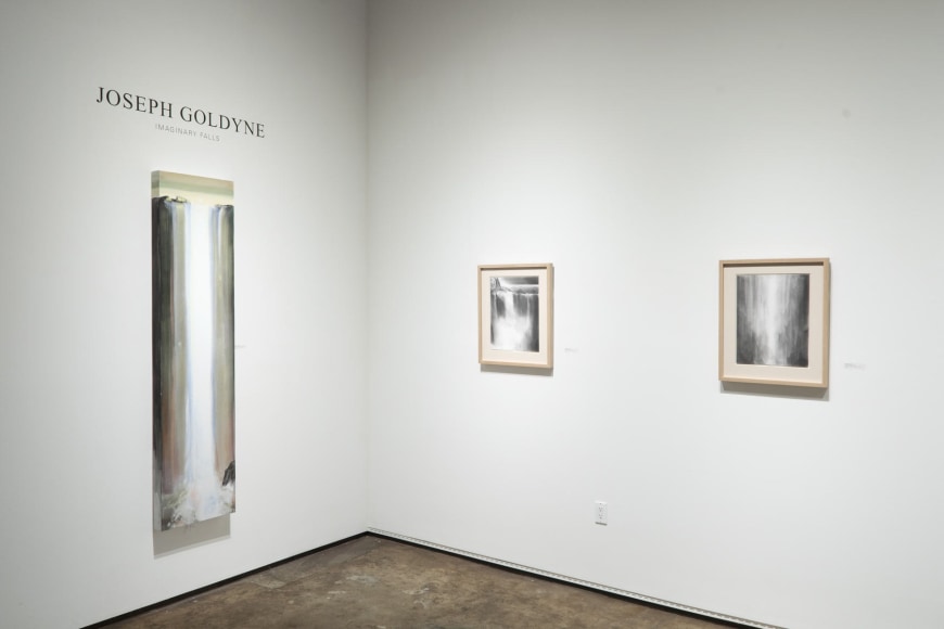 Installation photograph of JOSEPH GOLDYNE: Imaginary Falls