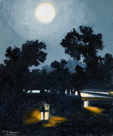 ROBIN GOWEN , Guests Arriving, 2021