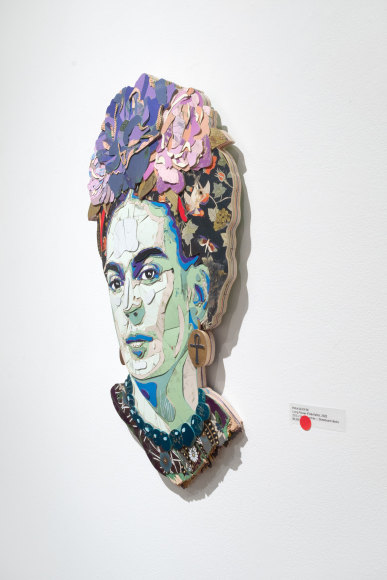 INGA GUZYTE , Living Flower (Frida Kahlo), 2023