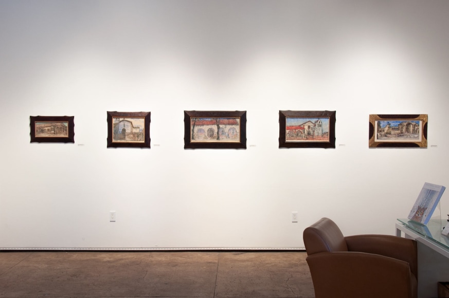 NELL BROOKER MAYHEW: Selected Work, 2018 installation photograph