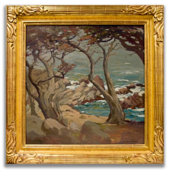 MARY DENEALE MORGAN, Windy Sunday at Dusk