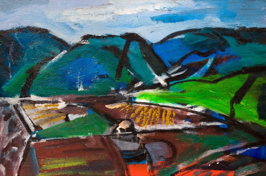 CHANNING PEAKE (1910-1989), Figueroa Mountain, c. 1980s