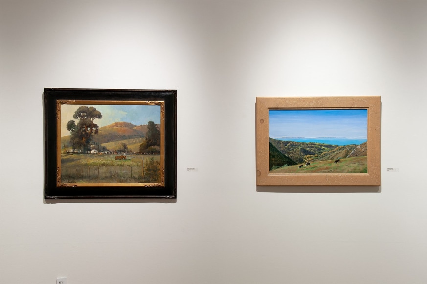 THE OAK GROUP: Icons of Preservation installation photograph with Meredith Brooks Abbott and John Wullbrandt