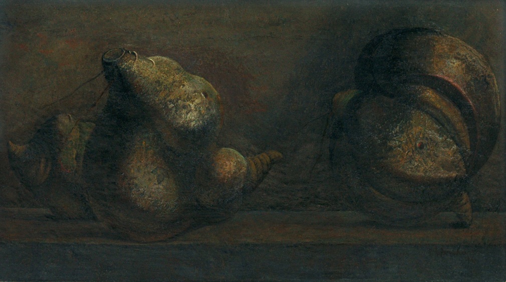 HOWARD WARSHAW (1920-1977), Untitled, Two Vegetables, 1946