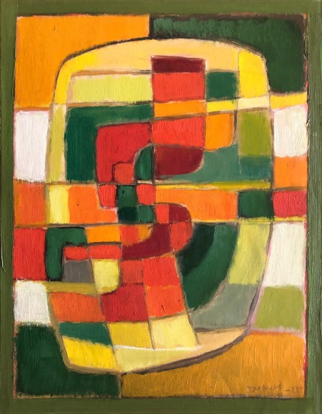 WERNER DREWES (1899-1985), The Red 'S', 1973