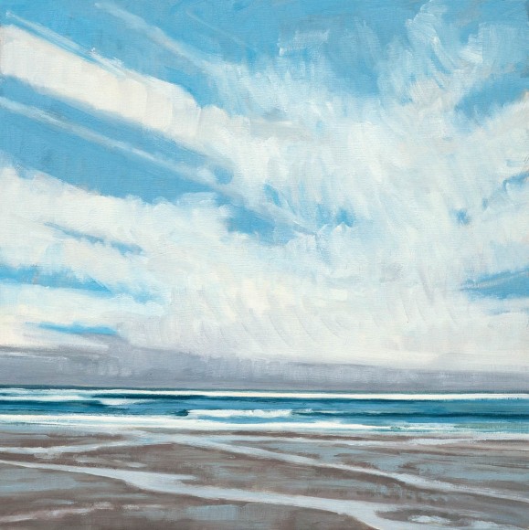 NICOLE STRASBURG , Wintery Shore, 2021