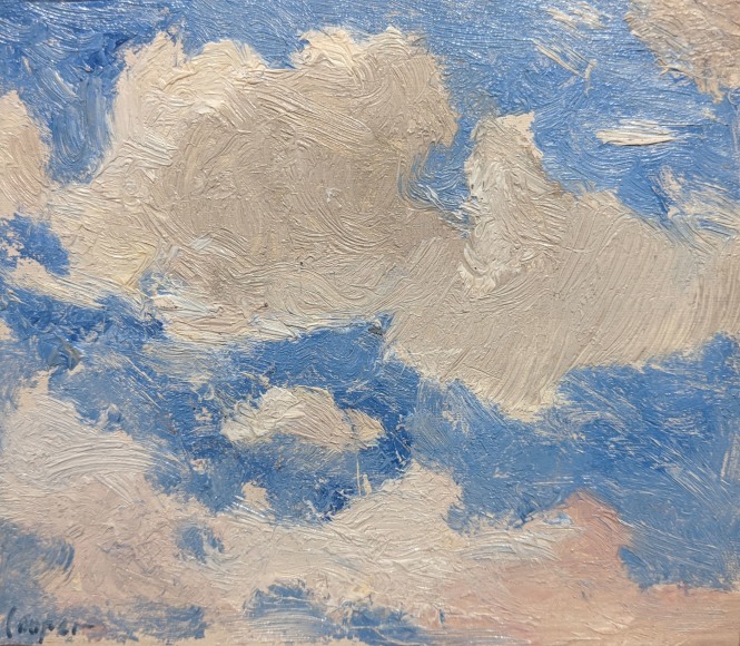 COLIN CAMPBELL COOPER (1856-1937), Small Cloud Study,