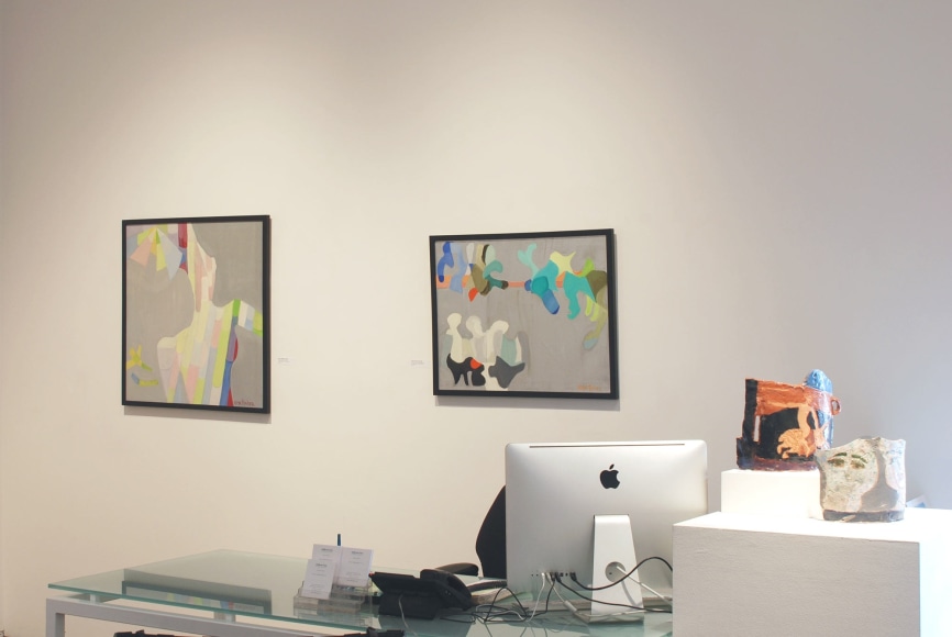 ANYA FISHER: The Freedom to Paint, 2014 installation shot