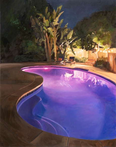 PATRICIA CHIDLAW , Purple Pool, 2022