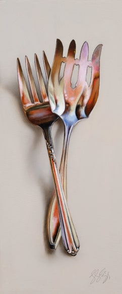 LESLIE LEWIS SIGLER , Silver Pair #42 the Daredevil and The Killjoy, 2023