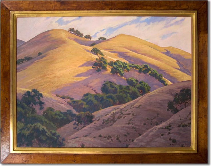 JOHN COMER, Golden Hills with Live Oaks