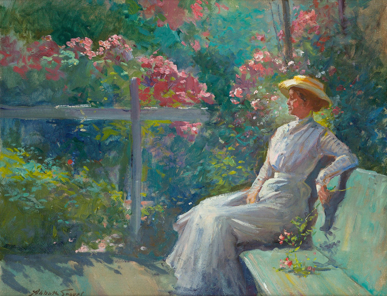 Abbott Fuller Graves, In The Garden, ND