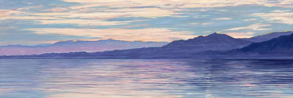 MARY-AUSTIN KLEIN , Salton Sea Evening, 2022