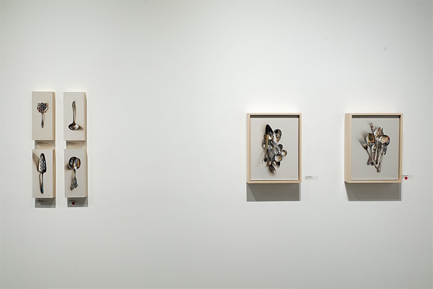 Installation photograph of LESLIE LEWIS SIGLER: Potluck, 2022