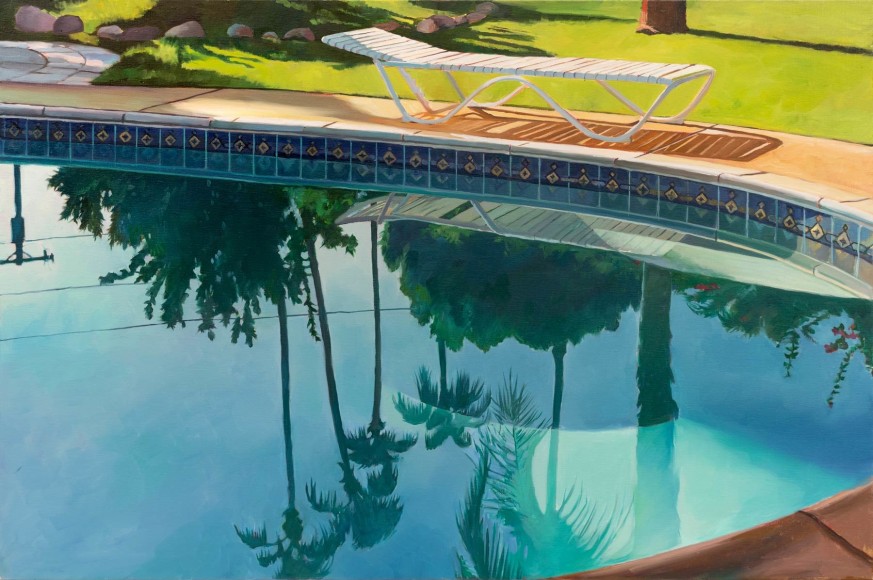 PATRICIA CHIDLAW , Recliner, Palm Springs, 2022