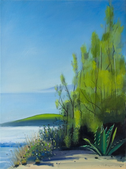 HANK PITCHER, Studio View, Cool Wave, 2021