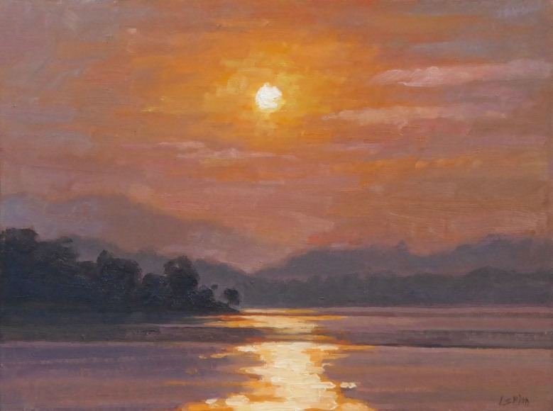 LIBBY  SMITH   , Smoky Sunrise, 2020
