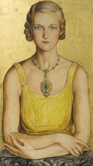 Jose Moya del Pino, Portrait of Frances Moore, 1932