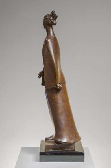 Gilbert Franklin, Figure with Cape and Apple, c. 2000