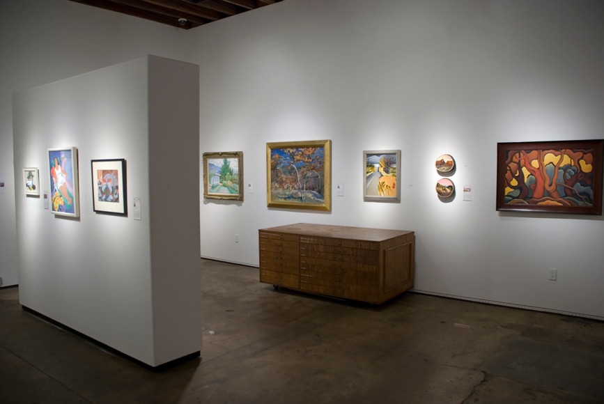 The Declarations of Independents: An Exhibition of Strong Women Modernists installation